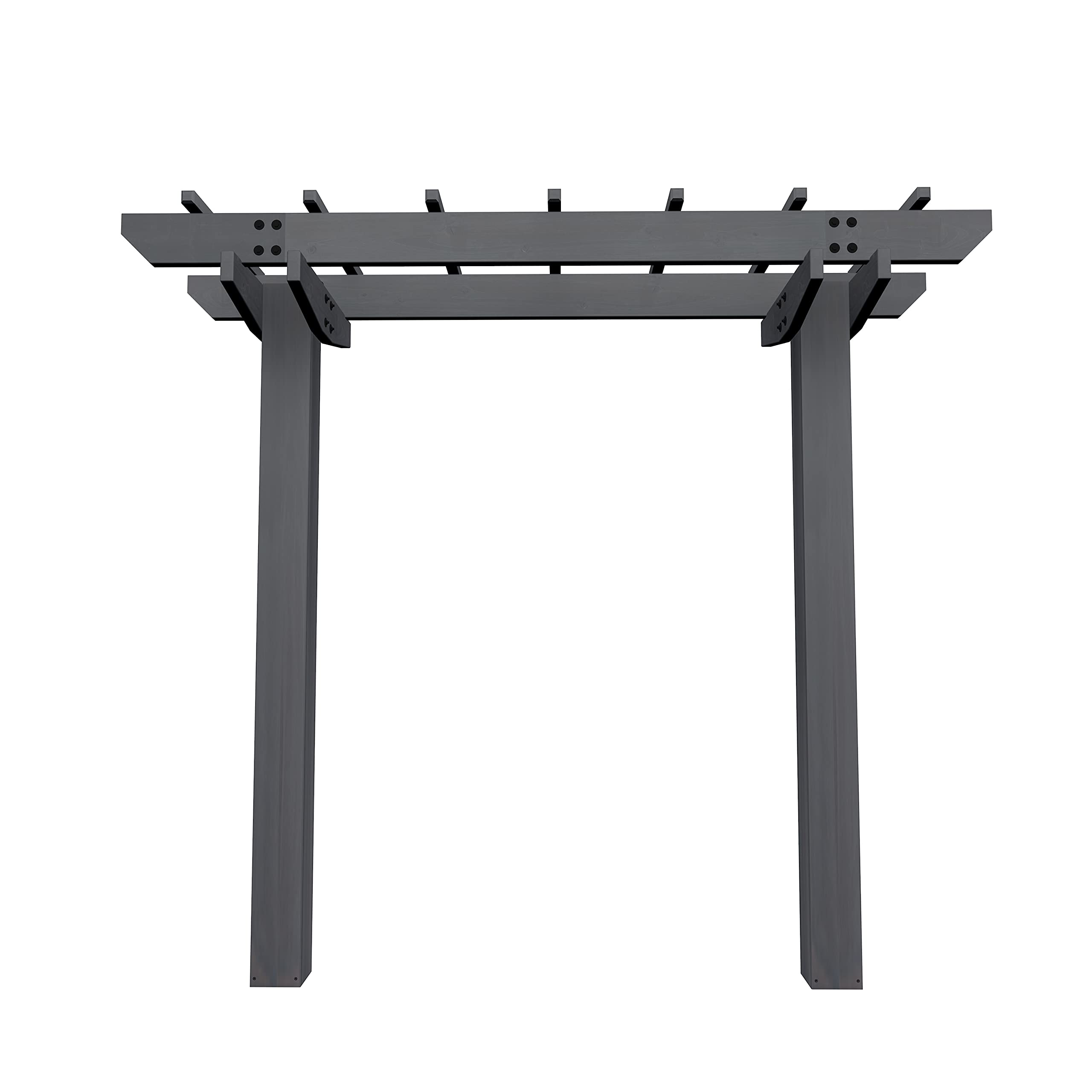 Amazon.com : Vita Charcoal Gray Wildwood Cedar Arbor – 72